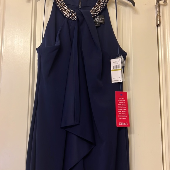 Navy Blue evening dress - Picture 5 of 5